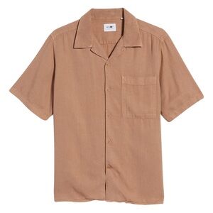 NN07 Julio 5029 Short Sleeve Button Up Shirt - Men’s L (oversized fit)